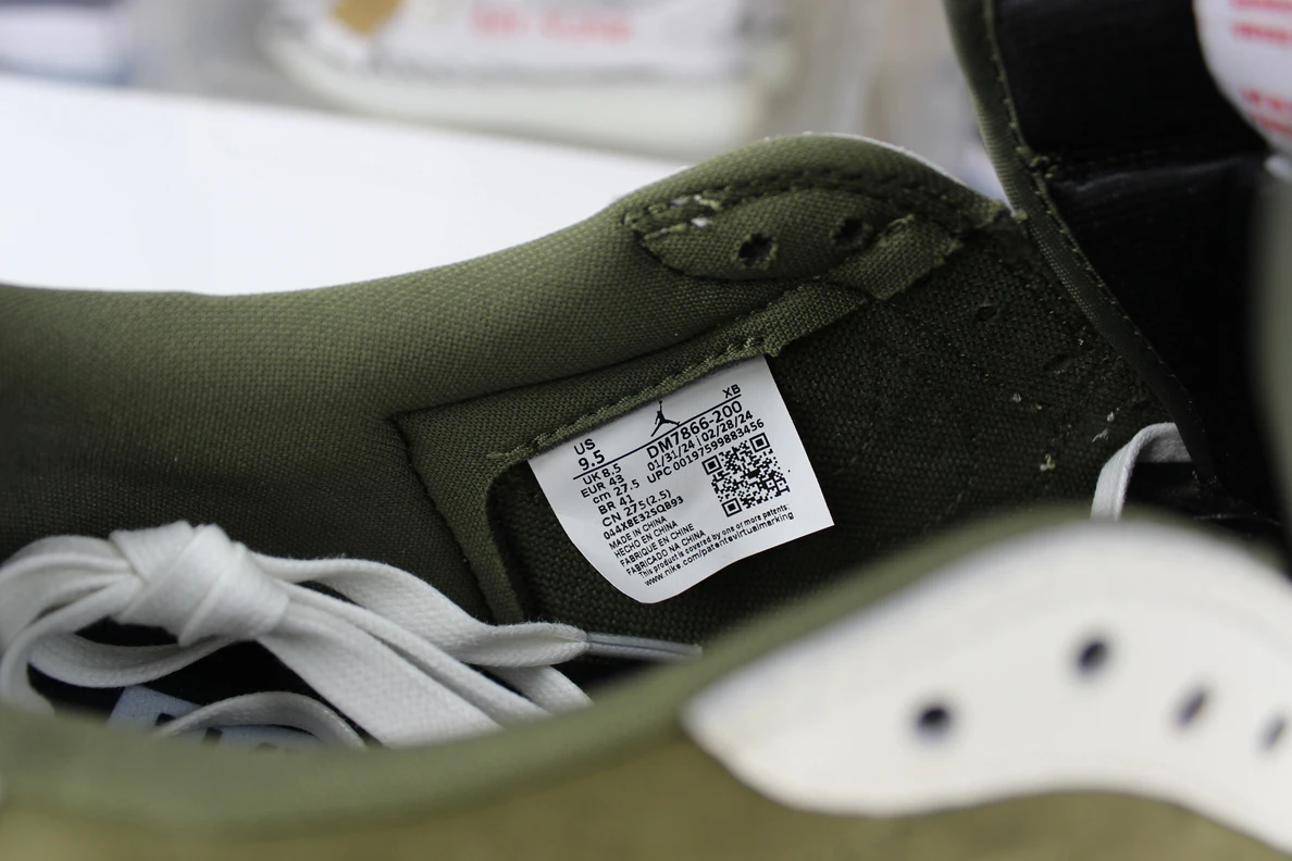 NewStyle 6490 Travis Scott x Air Jordan 1 Olive 579