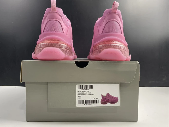 NewStyle 8250 BLCG SNEAKER TRIPLE.S.CLEAR SOLE 544351 W2GA1 3414