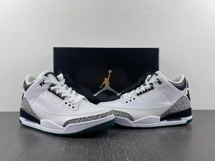 NewStyle 8281 Jordan 3 Retro Oregon Ducks Pit Crew White 741