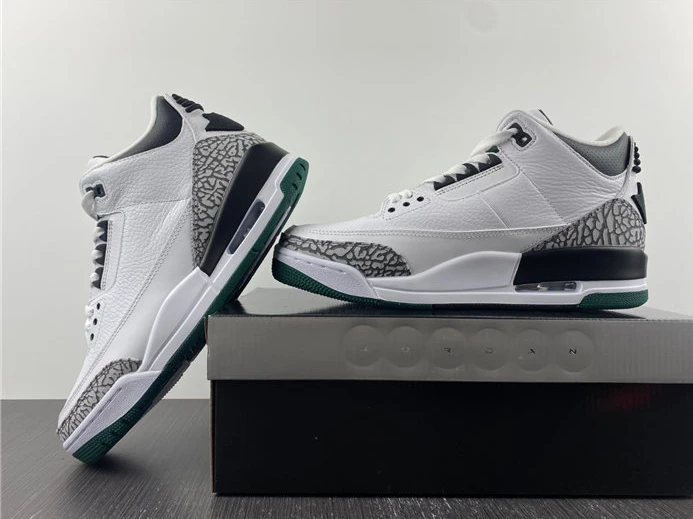 NewStyle 8281 Jordan 3 Retro Oregon Ducks Pit Crew White 741