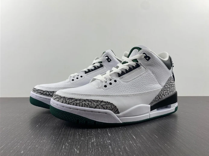 NewStyle 8281 Jordan 3 Retro Oregon Ducks Pit Crew White 741