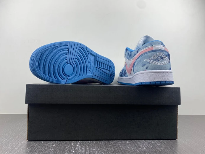 NewStyle 9569 Jordan 1 Low Washed Denim DM8947- 603
