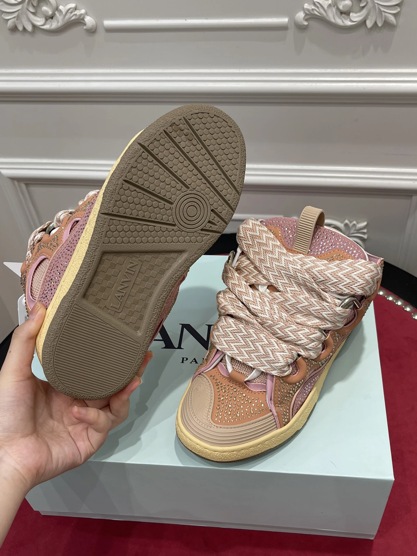 NewStyle Lanvin Leather Curb FW-SKDK02-STRA-H2150 1467