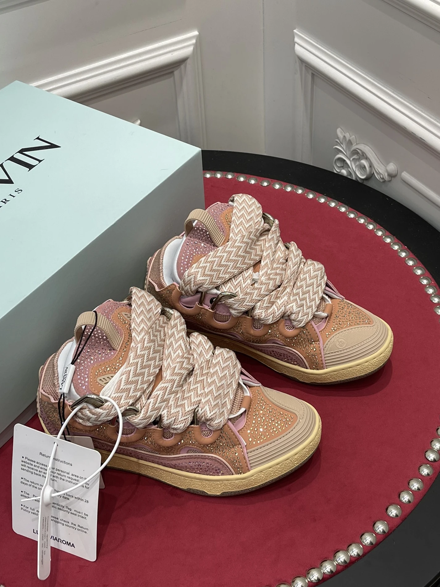 NewStyle Lanvin Leather Curb FW-SKDK02-STRA-H2150 1467