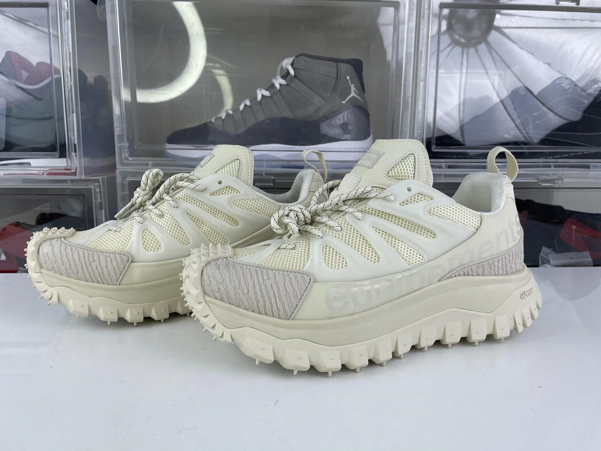 NewStyle Moncler TrailGrip AMOEBA SALEHE Bembury Cream White equipements 3525