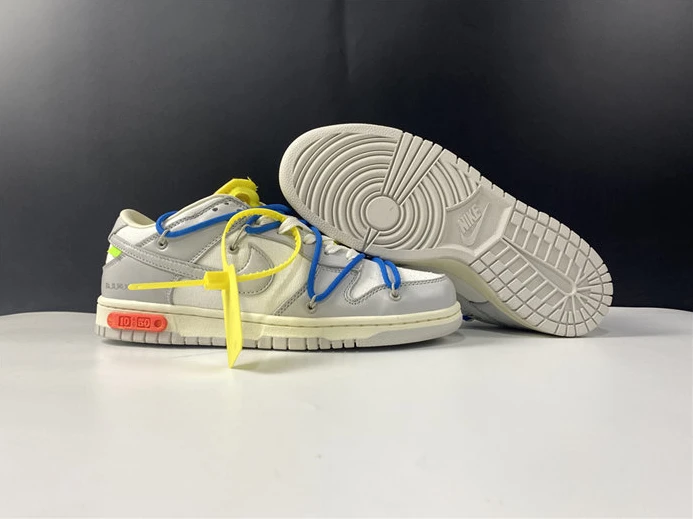 NewStyle Nike Dunk Low Off-White Lot 10 DM1602-112 2342