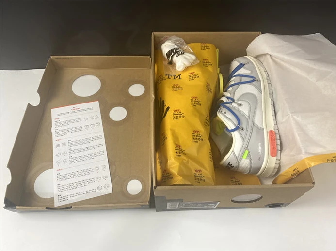 NewStyle Nike Dunk Low Off-White Lot 10 DM1602-112 2342
