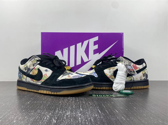 NewStyle Nike SB Dunk Low Supreme Rammellzee FD8778-001 1750