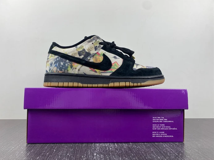 NewStyle Nike SB Dunk Low Supreme Rammellzee FD8778-001 1750