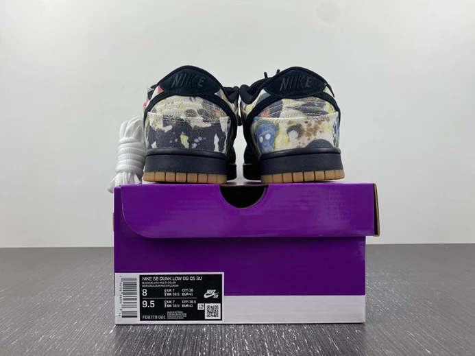 NewStyle Nike SB Dunk Low Supreme Rammellzee FD8778-001 1750