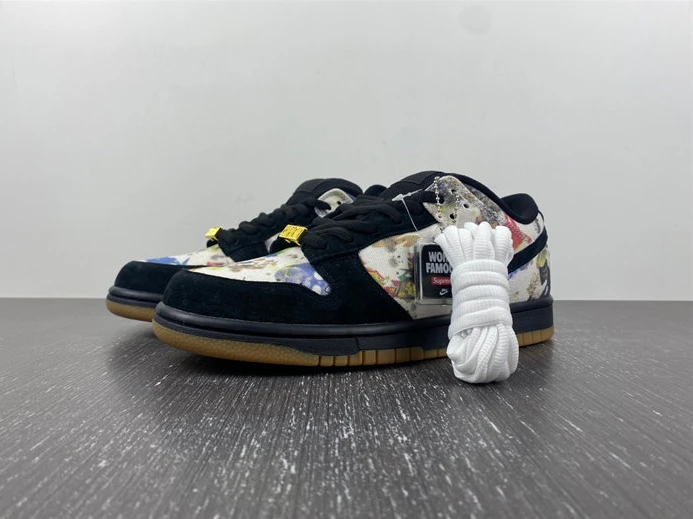 NewStyle Nike SB Dunk Low Supreme Rammellzee FD8778-001 1750