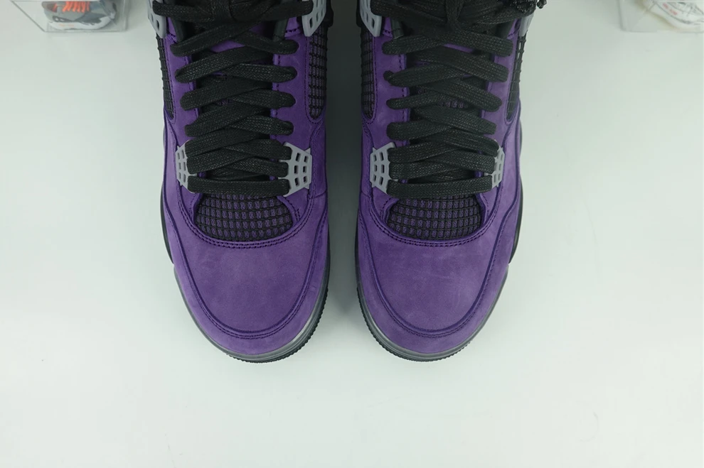 NewStyle Travis Scott x Air Jordan 4 Purple (with transparency sole) 809