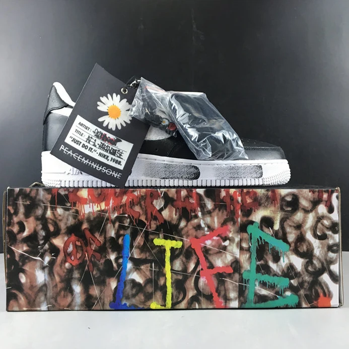 Nike Air Force 1 Low G-Dragon Peaceminusone Para-Noise AQ3692-001 GoAnywhere 2465