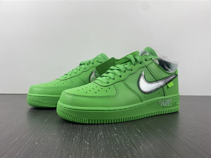 Nike Air Force 1 Low Off-White Light Green Spark NewStyle 2425