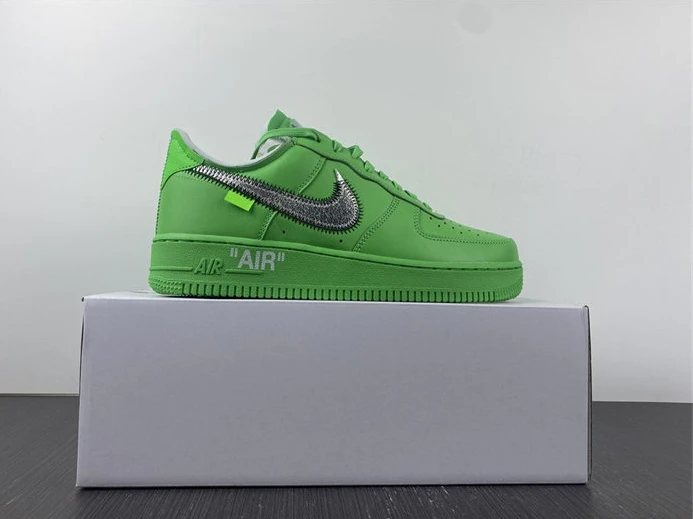 Nike Air Force 1 Low Off-White Light Green Spark NewStyle 2425