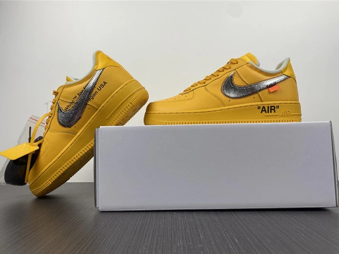 Nike Air Force 1 Low Off-White University Gold DD1876-700 BestValue 2432