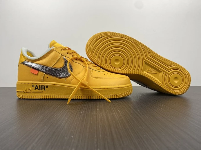Nike Air Force 1 Low Off-White University Gold DD1876-700 BestValue 2432