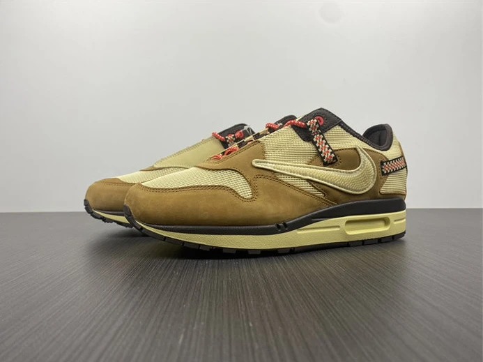 Nike Air Max 1 Travis Scott Cactus Jack Wheat Lemon Drop HighQuality 2558