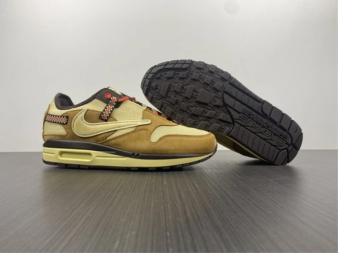 Nike Air Max 1 Travis Scott Cactus Jack Wheat Lemon Drop HighQuality 2558