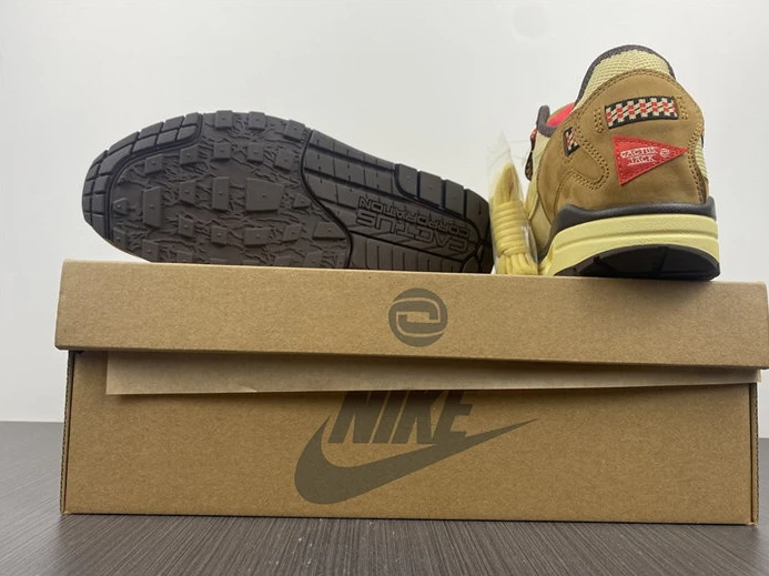 Nike Air Max 1 Travis Scott Cactus Jack Wheat Lemon Drop HighQuality 2558