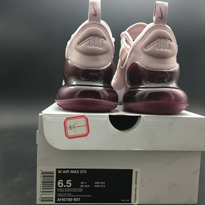 Nike Air Max 270 Barely Rose  AH6789-601 AllSeason 2668