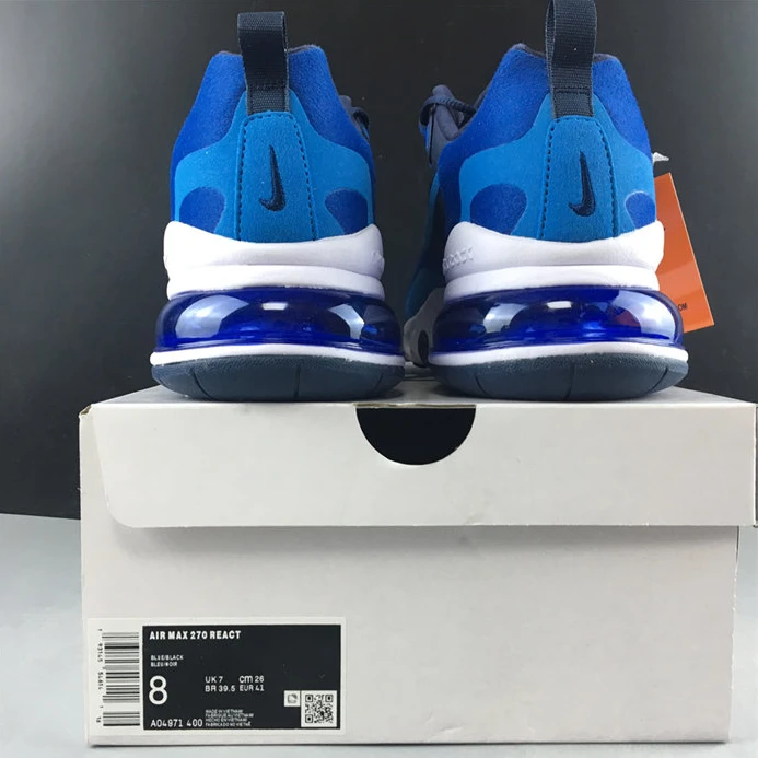 Nike Air Max 270 React Blue Void AO4971-400 Affordable 2625