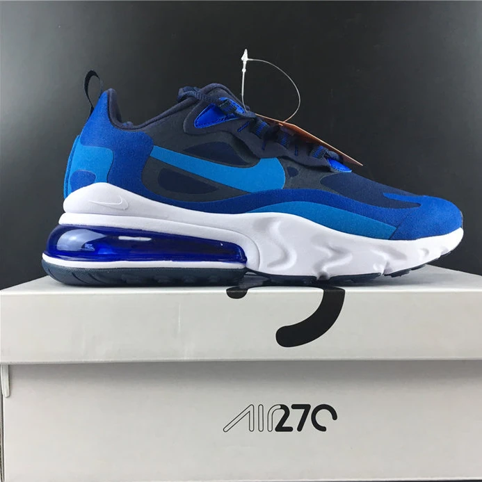 Nike Air Max 270 React Blue Void AO4971-400 Affordable 2625