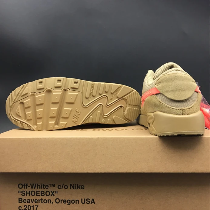 Nike Air Max 90 OFF-WHITE Desert Ore BV0852-200 Popular 2632