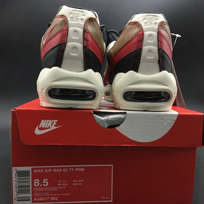 Nike Air Max 95 Pull Tab Black Brown AJ4077-002 Fashionable 2653