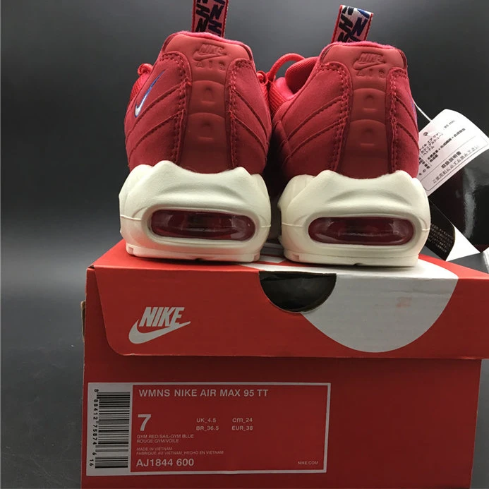 Nike Air Max 95 Pull Tab Red  AJ1844-600 StreetReady 2659