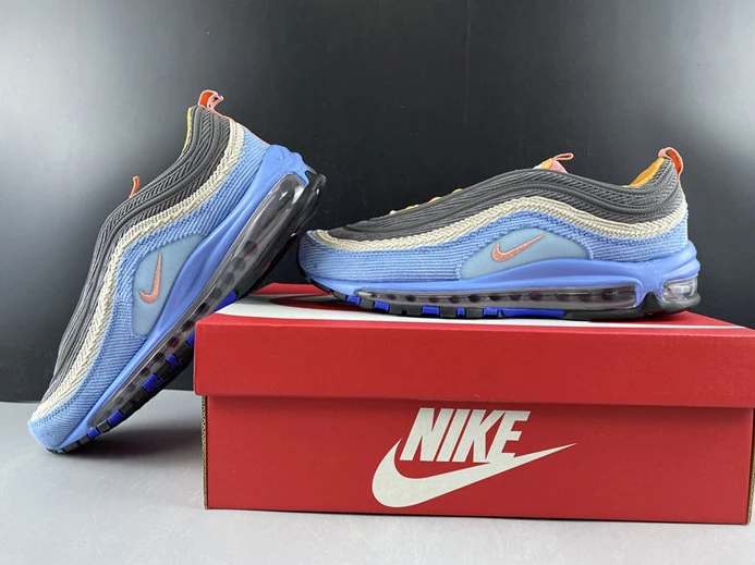 Nike Air Max 97 Corduroy Light Blue CQ7512-462 StreetReady 2580