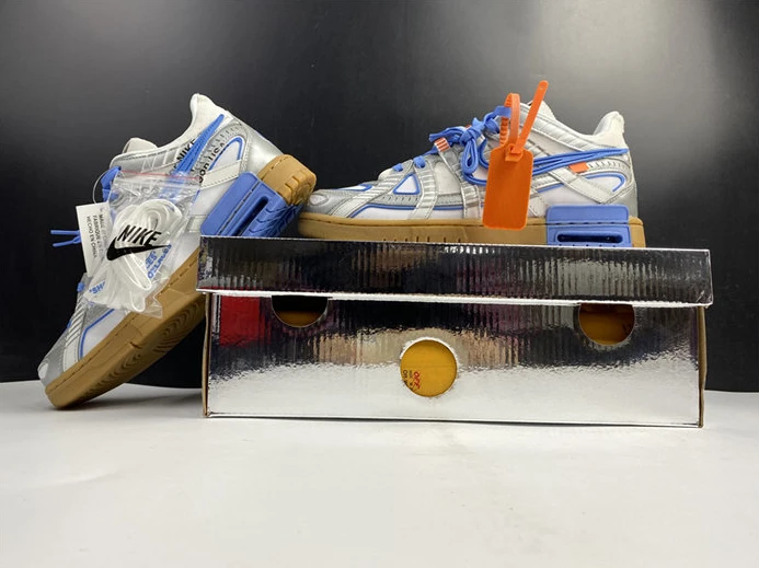 Nike Air Rubber Dunk Off-White UNC CU6015-100 GoAnywhere 2373