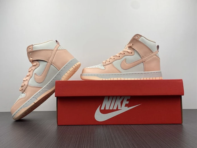 Nike Dunk High Sail Crimson Tint DD1869-104 UrbanStyle 2010