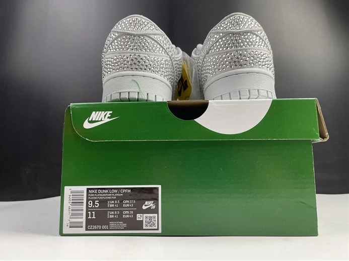 Nike Dunk Low Cactus Plant Flea Market Pure Platinum CZ2670 001 HighQuality 2121