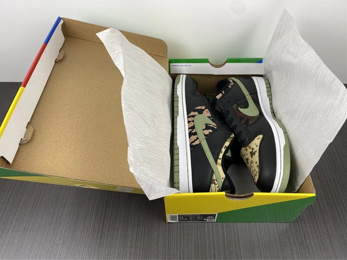 Nike Dunk Low Crazy Camo DH0957-001 HighQuality 1985