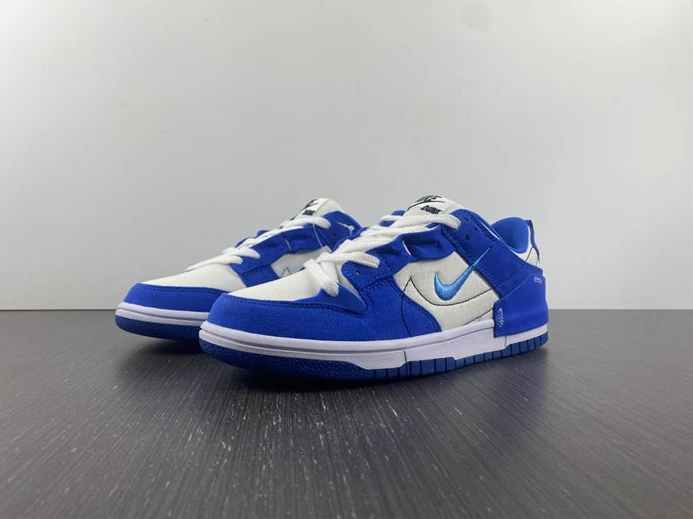 Nike Dunk Low Disrupt 2 White University Blue DH4402-102 EasyMatch 1977