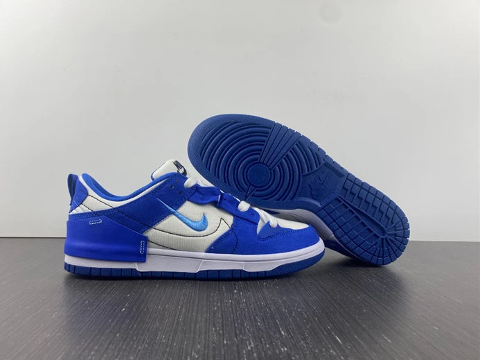 Nike Dunk Low Disrupt 2 White University Blue DH4402-102 EasyMatch 1977