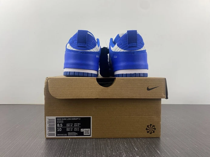 Nike Dunk Low Disrupt 2 White University Blue DH4402-102 EasyMatch 1977