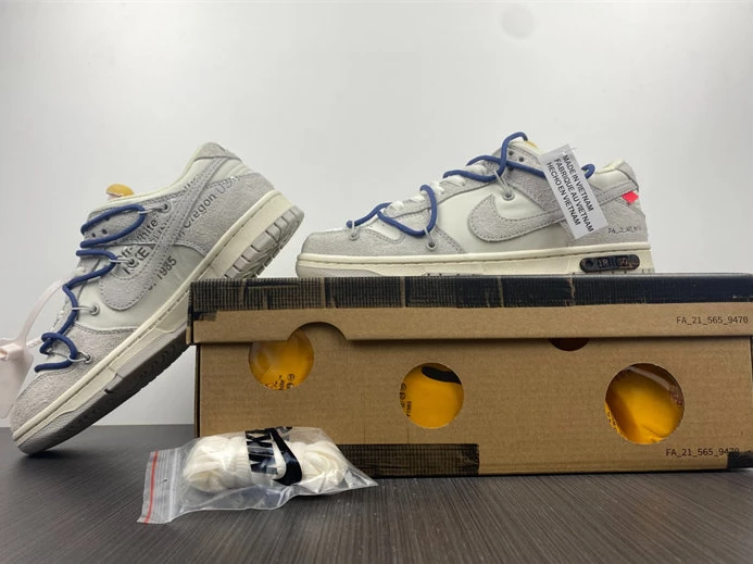 Nike Dunk Low Off-White Lot 18 DJ0950-112 Popular 1946