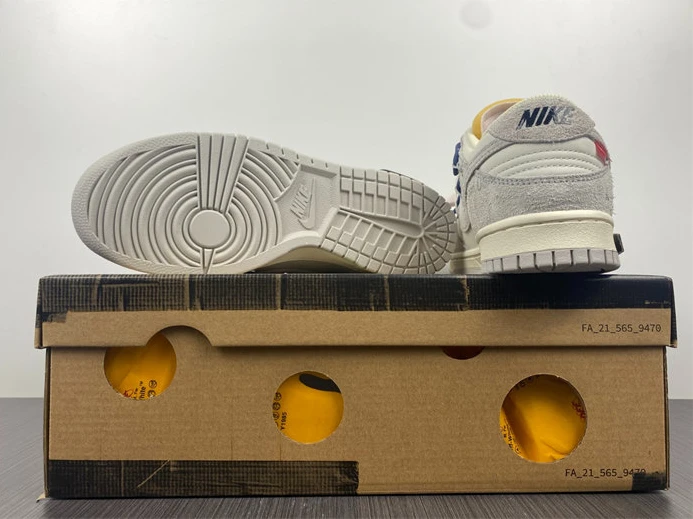 Nike Dunk Low Off-White Lot 18 DJ0950-112 Popular 1946