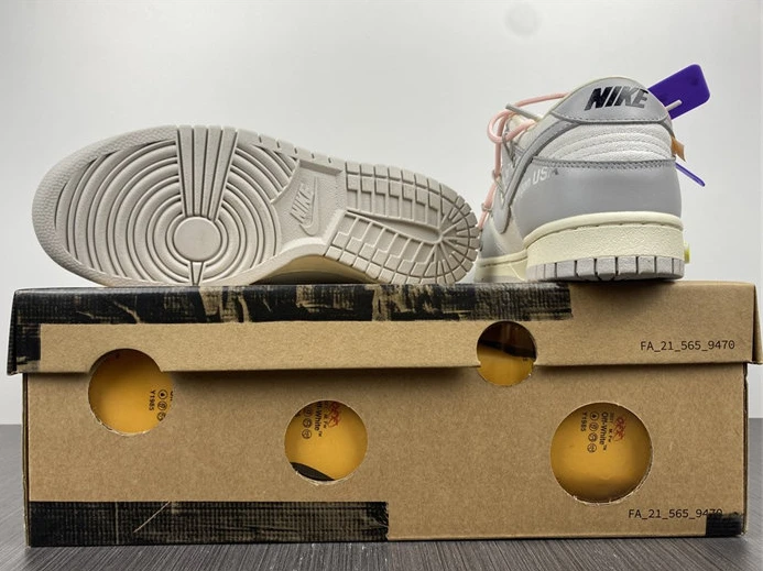 Nike Dunk Low Off-White Lot 24 DM1602-119 BestValue 1907