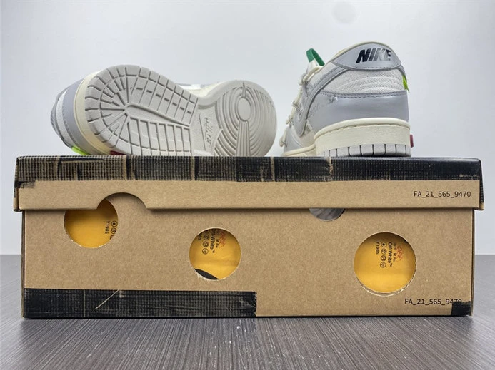 Nike Dunk Low Off-White Lot 25 DM1602-121 AllSeason 1904