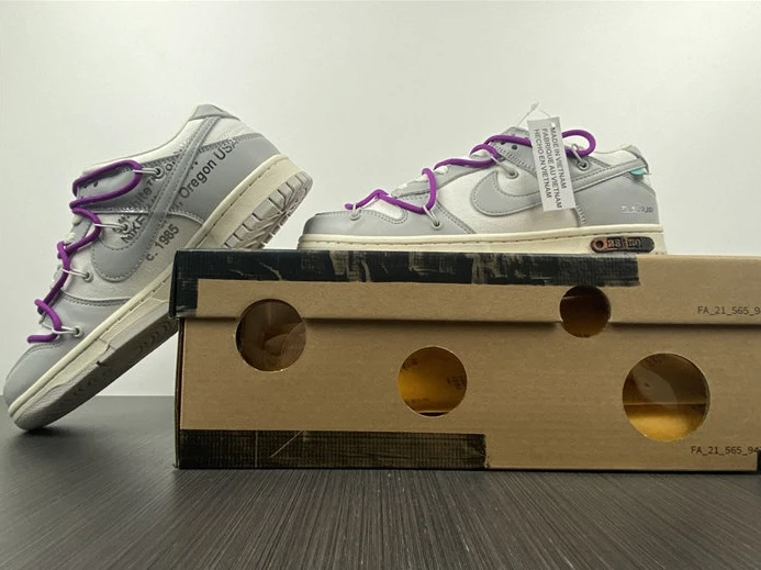 Nike Dunk Low Off-White Lot 28 DM1602-111 GoAnywhere 1914