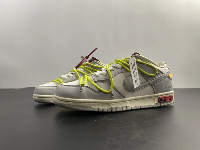 Nike Dunk Low Off-White Lot 8 DM1602- 106 AllSeason 1917