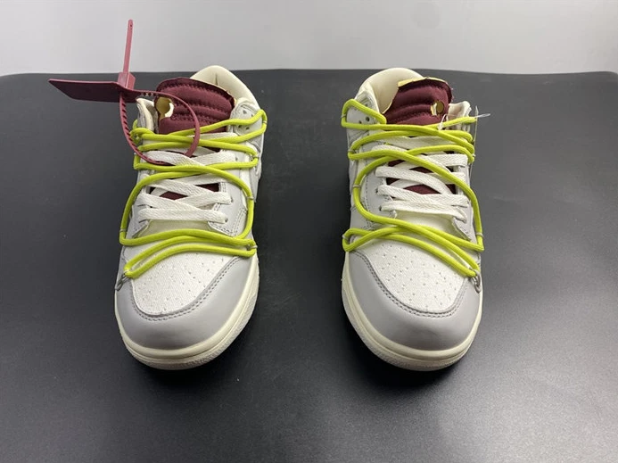 Nike Dunk Low Off-White Lot 8 DM1602- 106 AllSeason 1917