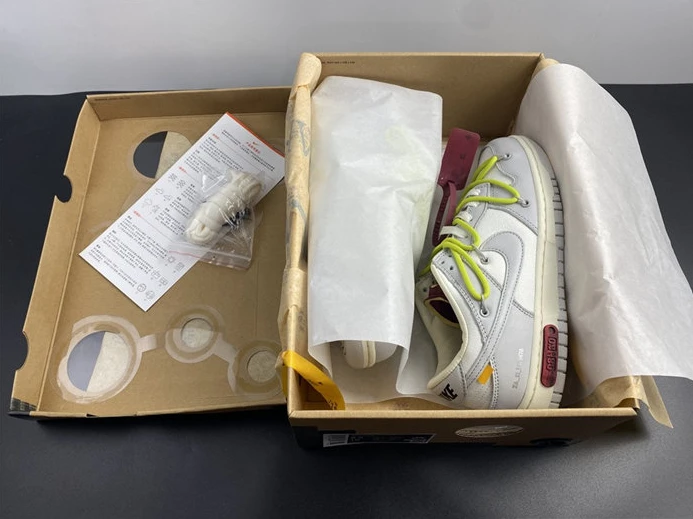 Nike Dunk Low Off-White Lot 8 DM1602- 106 AllSeason 1917