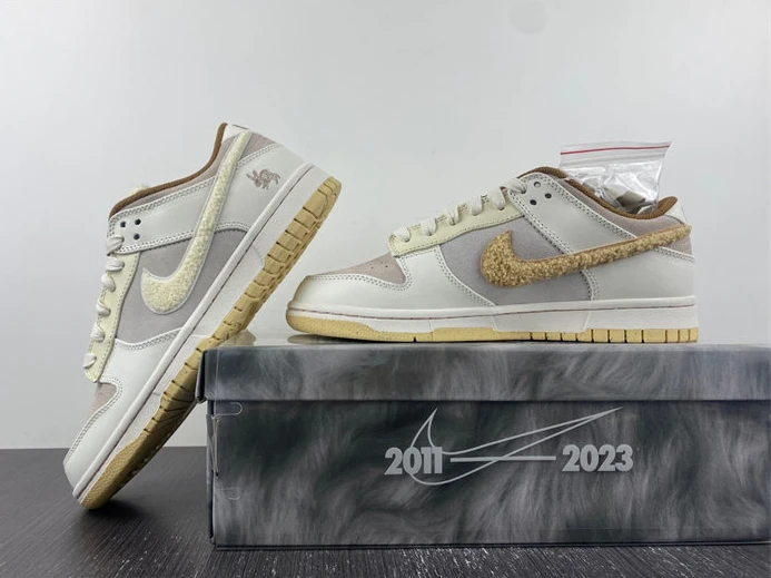 Nike Dunk Low Retro PRM Year of the Rabbit Fossil Stone FD4203-211 WellDesigned 1820