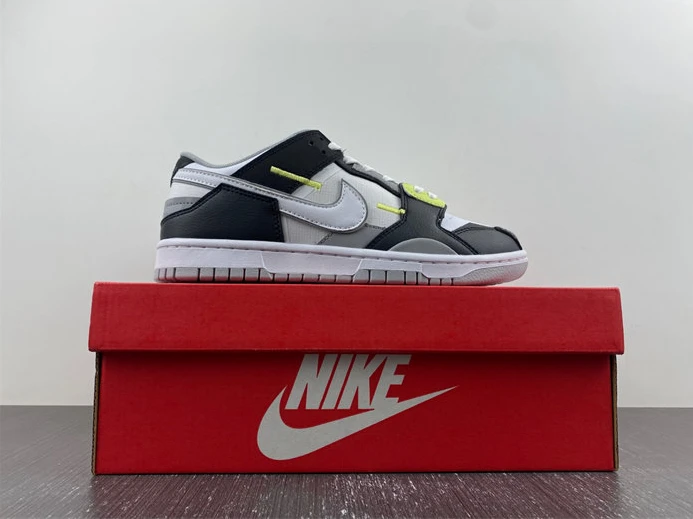 Nike Dunk Low Scrap Wolf Grey Light Lemon Twist DC9723-001 StreetReady 1788