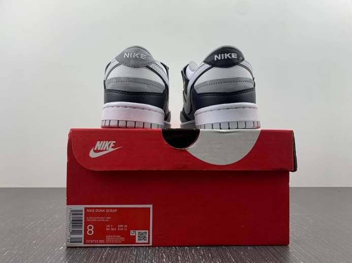 Nike Dunk Low Scrap Wolf Grey Light Lemon Twist DC9723-001 StreetReady 1788