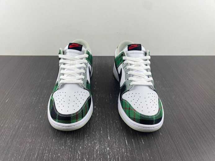 Nike Dunk Low Tartan Plaid DV0827-100 NewStyle 1838